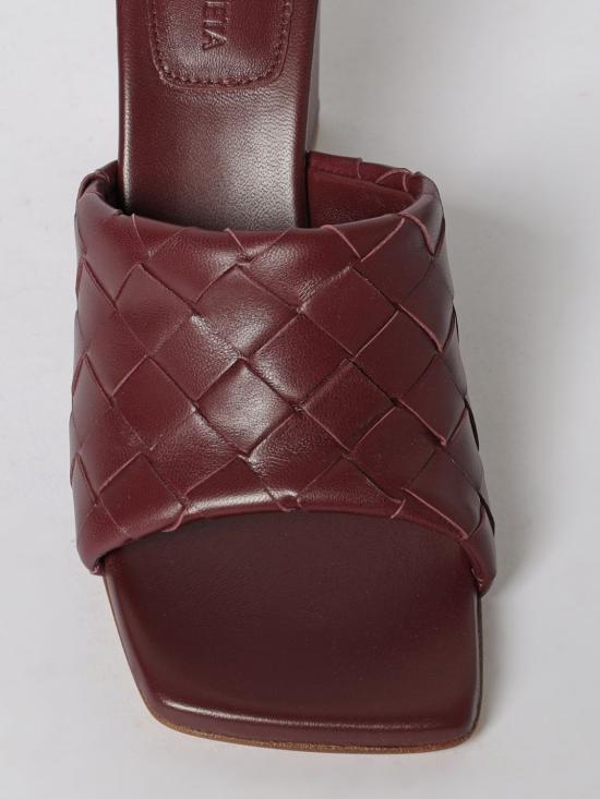 26SS 보테가베네타 힐/펌프스 855947V2ED0 2240 Burgundy - BOTTEGA VENETA