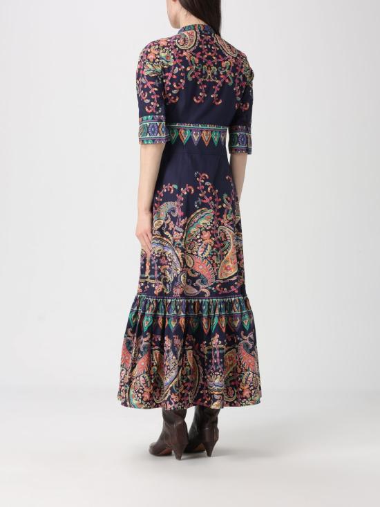 26SS 에트로 롱 원피스 WRHA001599SP5H8 X0883 Blue - ETRO