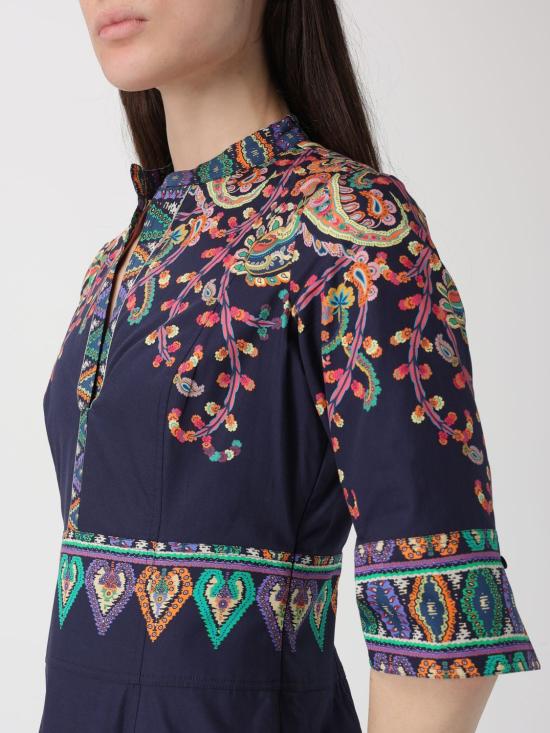 26SS 에트로 롱 원피스 WRHA001599SP5H8 X0883 Blue - ETRO