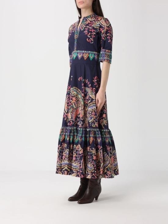 26SS 에트로 롱 원피스 WRHA001599SP5H8 X0883 Blue - ETRO