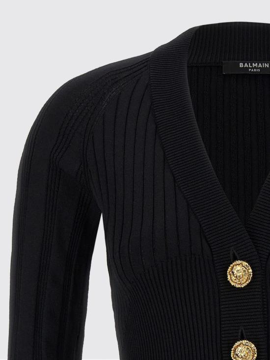 26SS 발망 스웨터 GF1KL166KJ45 0PA Black - BALMAIN