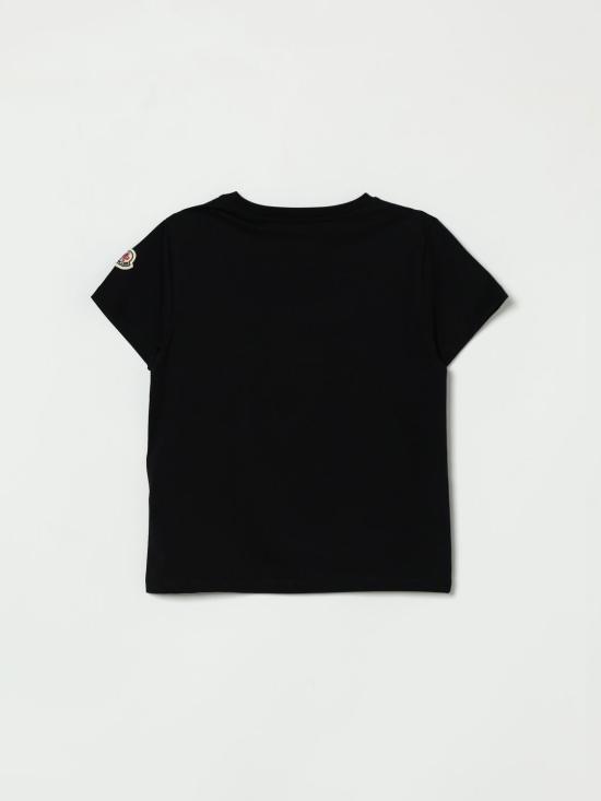 26SS [키즈] 몽클레어 티셔츠 8C0000989AT9 999 Black - MONCLER