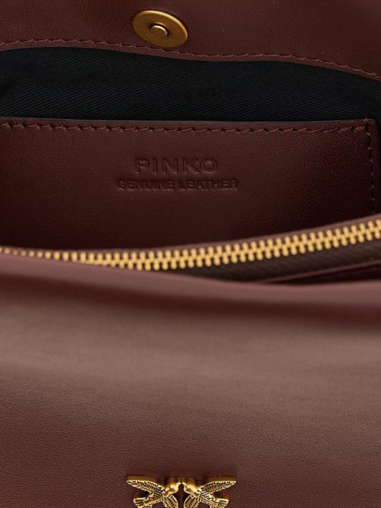 26SS 핑코 크로스백 105883A0QO R49Q Burgundy - PINKO
