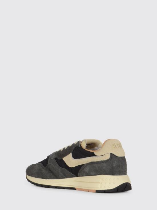 26SS 오트리 릴윈드 로우 나일론 스웨이드 스니커즈 WWLMUP04 Black - AUTRY