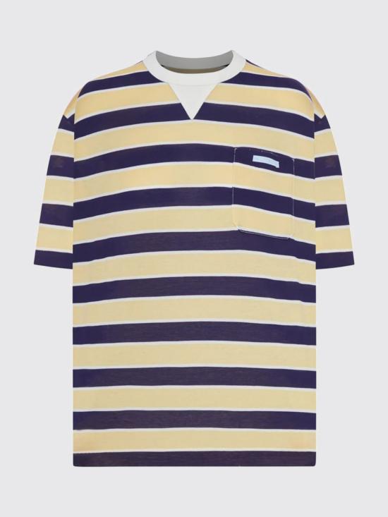 26SS 프라다 반팔 티셔츠 39610SOOO189P F065G Yellow