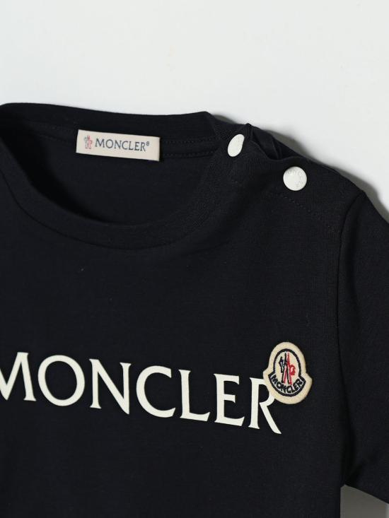 26SS [키즈] 몽클레어 티셔츠 8C0000489AUM 778 Navy - MONCLER