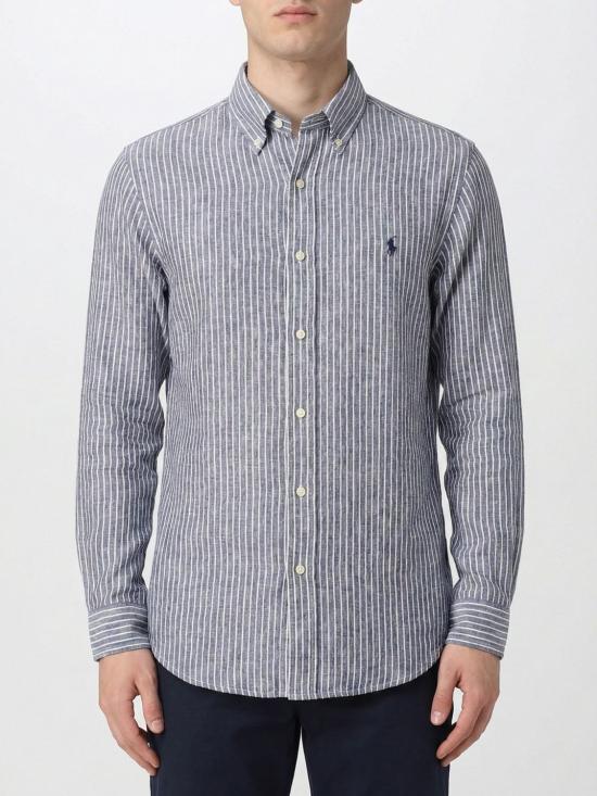 26SS 폴로 랄프로렌 긴팔 셔츠 710B15594 002 Blue