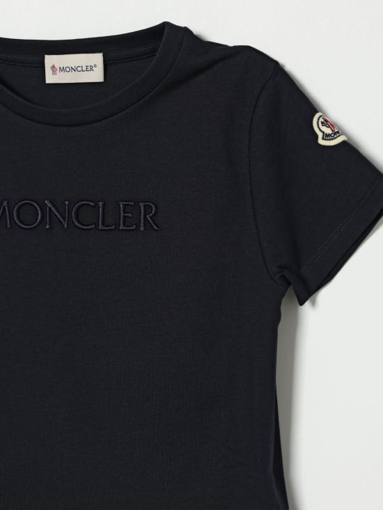 26SS [키즈] 몽클레어 티셔츠 8C0000989AT9 778 Navy - MONCLER