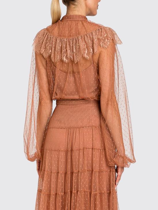 26SS 트윈셋 블라우스 261TP2772 13168 Brick Red - TWINSET