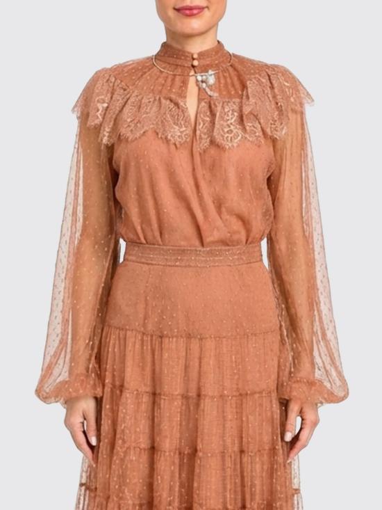 26SS 트윈셋 블라우스 261TP2772 13168 Brick Red