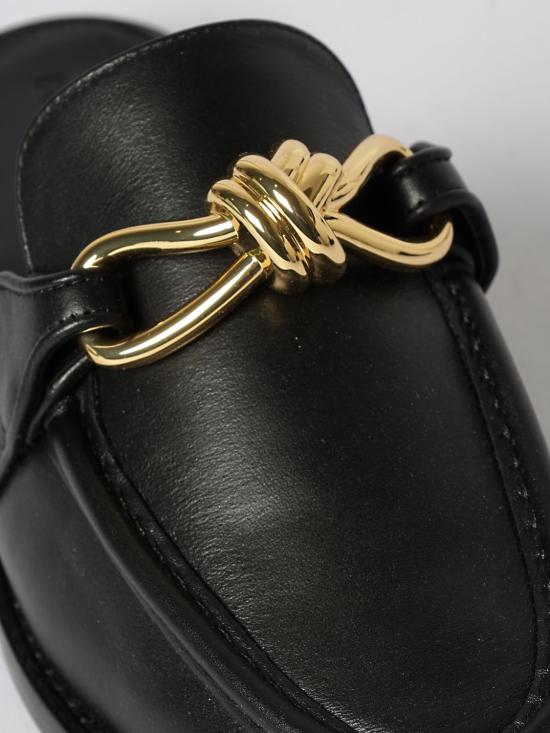 26SS 보테가베네타 ASTAIRE 아스테어 오픈백 로퍼 817519V5DZ0 1000 Black - BOTTEGA VENETA