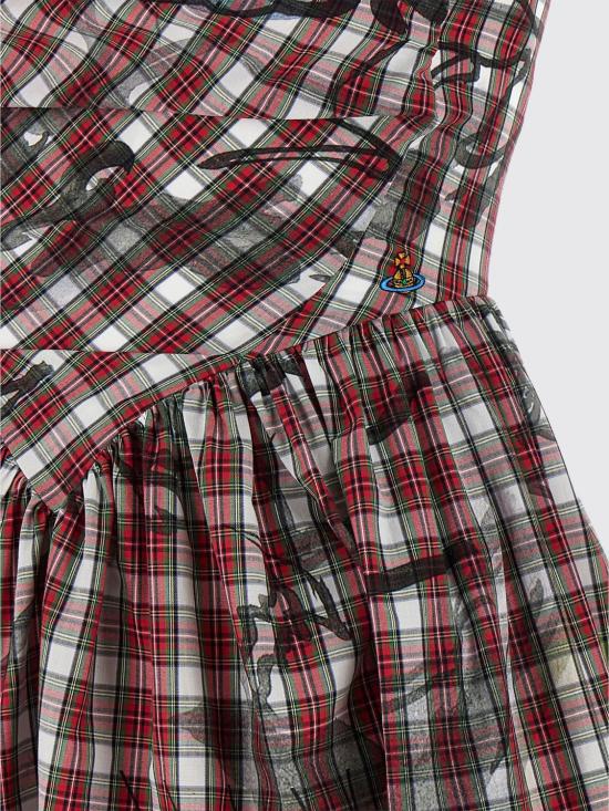 26SS 비비안웨스트우드 롱 원피스 1101039HW01D3 O305 Red - VIVIENNE WESTWOOD