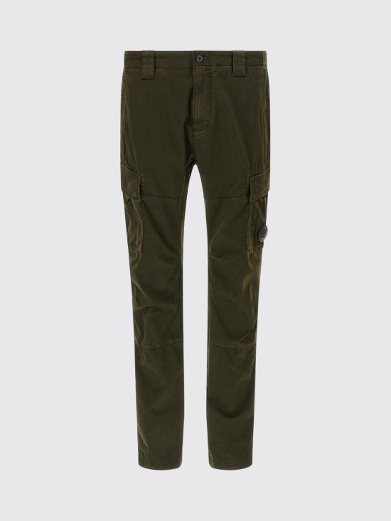 26SS 씨피 컴퍼니 스트레치 새틴 카고 팬츠 RSCMPA743A005694G 683 Green - C.P. COMPANY