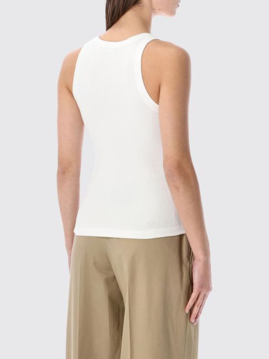 26SS 아미 ADC 코튼 탱크탑 FTP811JE0117 100 White - AMI