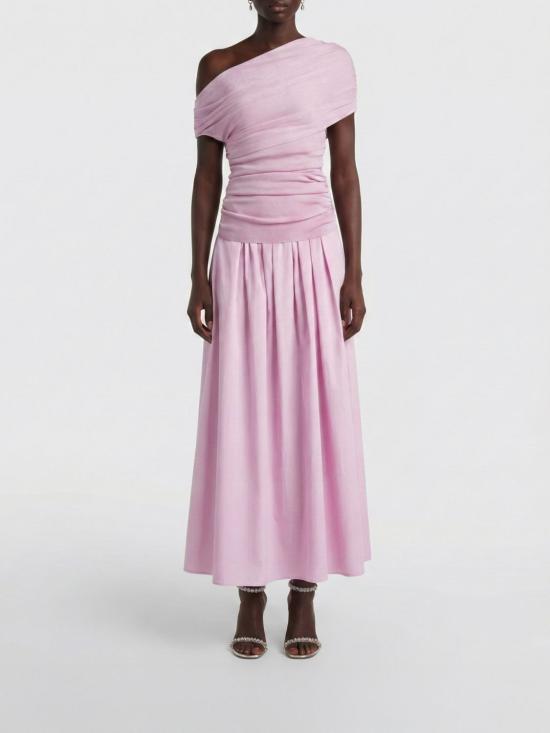 26SS 셀프 포트레이트 롱 원피스 RS26108MP Pink