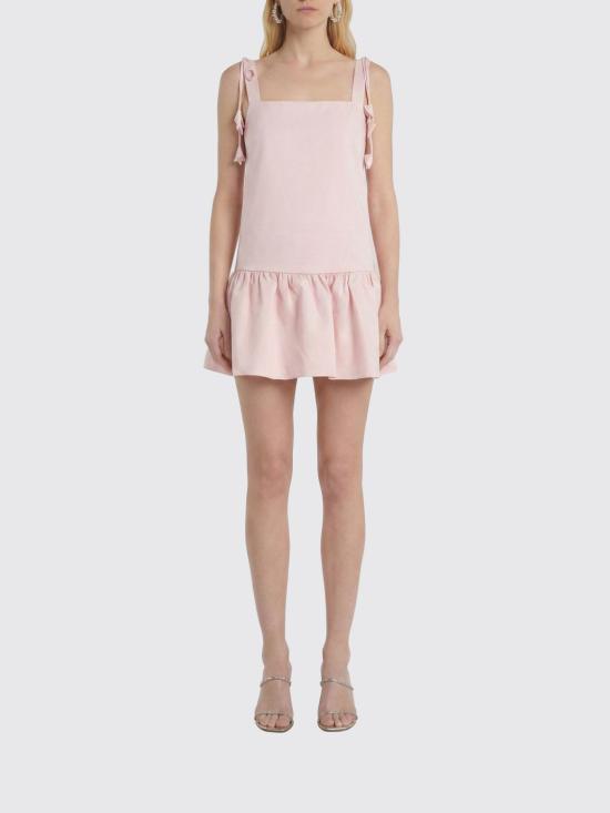 26SS 셀프 포트레이트 롱 원피스 RS26165SAP Pink