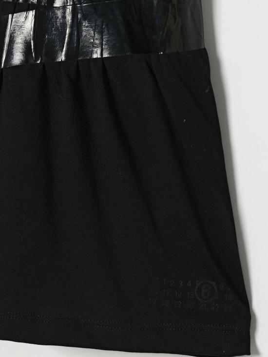 26SS [키즈] MM6 메종마르지엘라 티셔츠 M60981MM02Y M6900 Black - MM6 MAISON MARGIELA