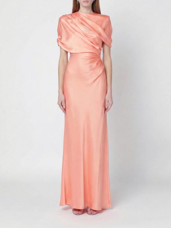 26SS 스텔라 맥카트니 롱 원피스 6A04913FU302 6603 Pink