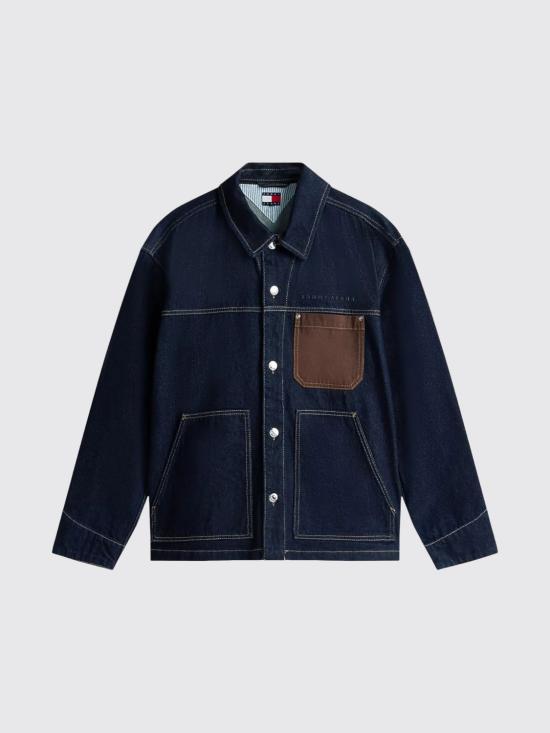 26SS 토미진 자켓 DM0DM22419 1BK Blue - TOMMY JEANS