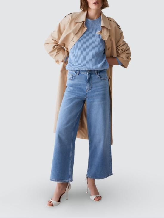 26SS 리우조 데님 팬츠 UA6269D0310 78801 Gnawed Blue - LIU JO