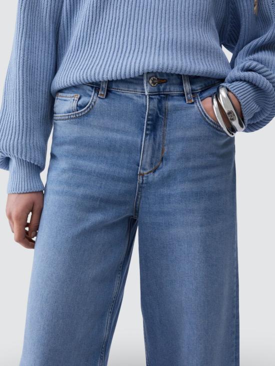 26SS 리우조 데님 팬츠 UA6269D0310 78801 Gnawed Blue - LIU JO