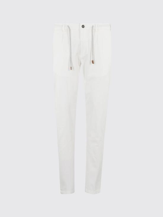 26SS 일레븐티 스트레이트 팬츠 X75PANB21TET0K005 01 White - ELEVENTY