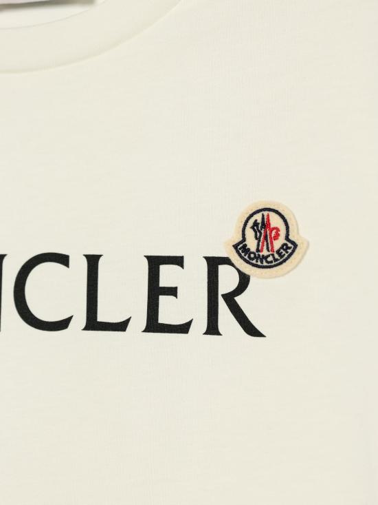 26SS [키즈] 몽클레어 티셔츠 8C0001089AFV 034 White - MONCLER