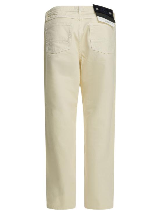26SS 스톤 아일랜드 스트레이트 팬츠 J100006S0J24V0093 White - STONE ISLAND