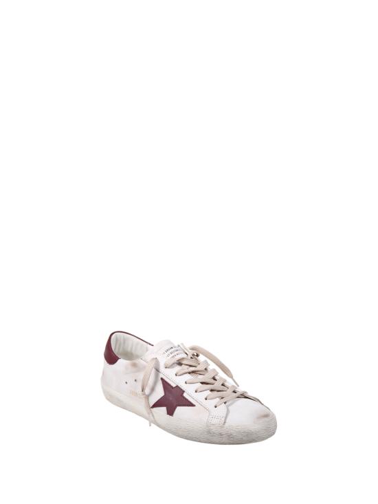 26SS 골든구스 슈퍼스타 스니커즈 GMF00101F00811410350 WHITE RED DOM - GOLDEN GOOSE