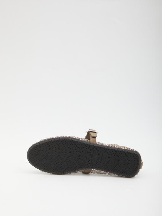 26SS 알라이아 플랫 슈즈 AA3A029A023 SILVER - ALAIA