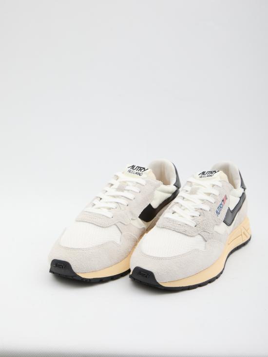 26SS 오트리 릴윈드 로우 나일론 스웨이드 스니커즈 WWLMW WHITE - AUTRY