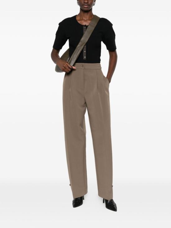 26SS 르메르 피티드 헨리 티셔츠 TS0005 LJ1030 999 BLACK DOM - LEMAIRE