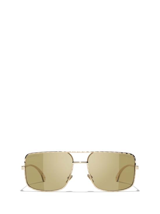 26FW 샤넬 선글라스 CH4294 C395 2 PALE GOLD