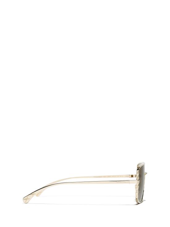 26FW 샤넬 선글라스 CH4294 C395 2 PALE GOLD - CHANEL