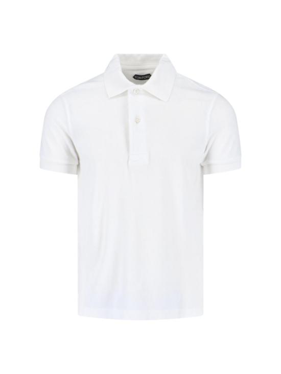 26SS 톰포드 폴로 티셔츠 JPS003 JMC07 9WAB WHITE DOM