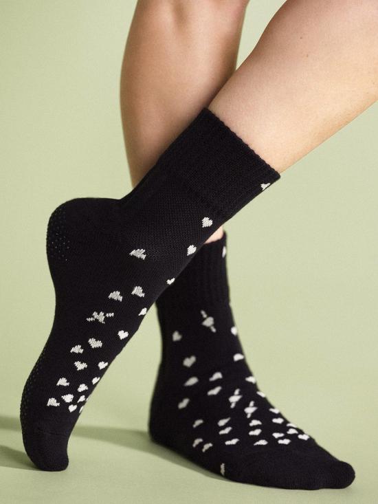  한셀 프롬 바젤 양말 바젤 한셀 이미 스포티 그립 크루삭스 - HANSEL FROM BASEL