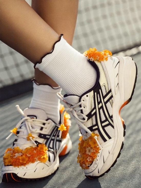  한셀 프롬 바젤 양말 써멀 러플 스포티 그립 크루삭스 레드 - HANSEL FROM BASEL