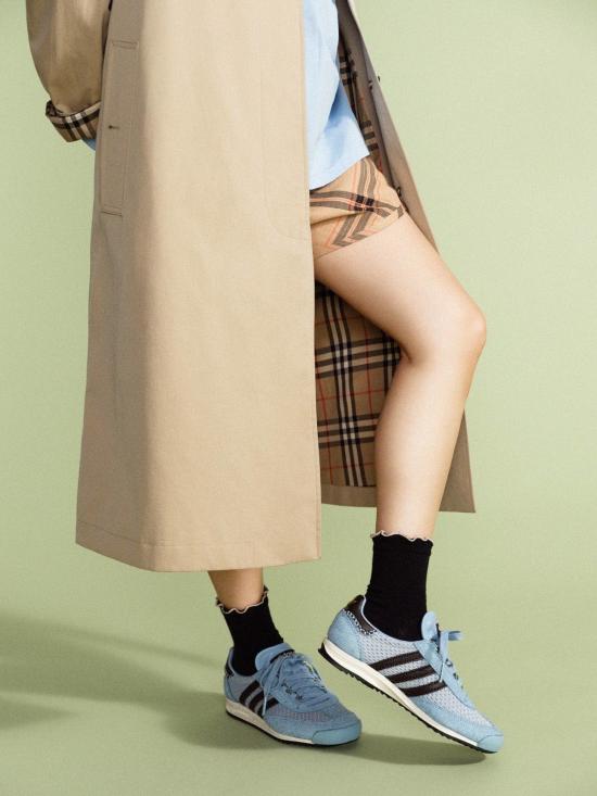  한셀 프롬 바젤 양말 써멀 러플 스포티 그립 크루삭스 레드 - HANSEL FROM BASEL