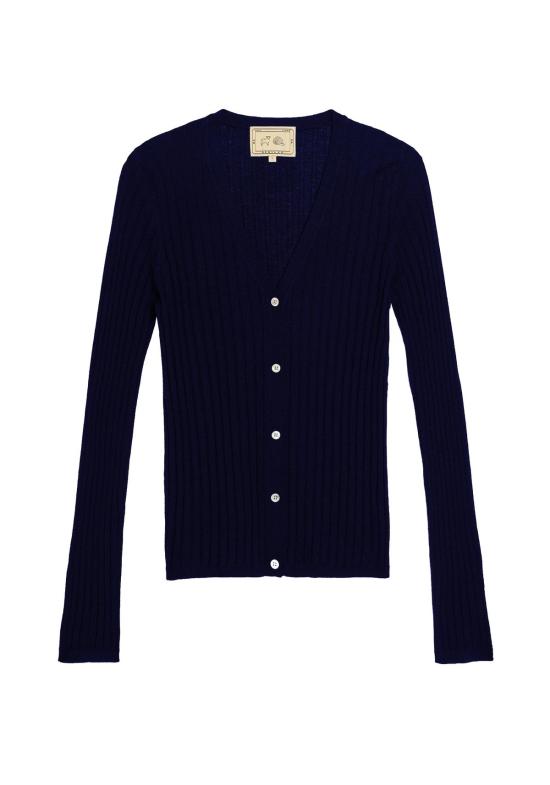  데미리 뉴욕 가디건 데밀리 켈리 슈퍼파인 캐시미어 카디건 - DEMYLEE