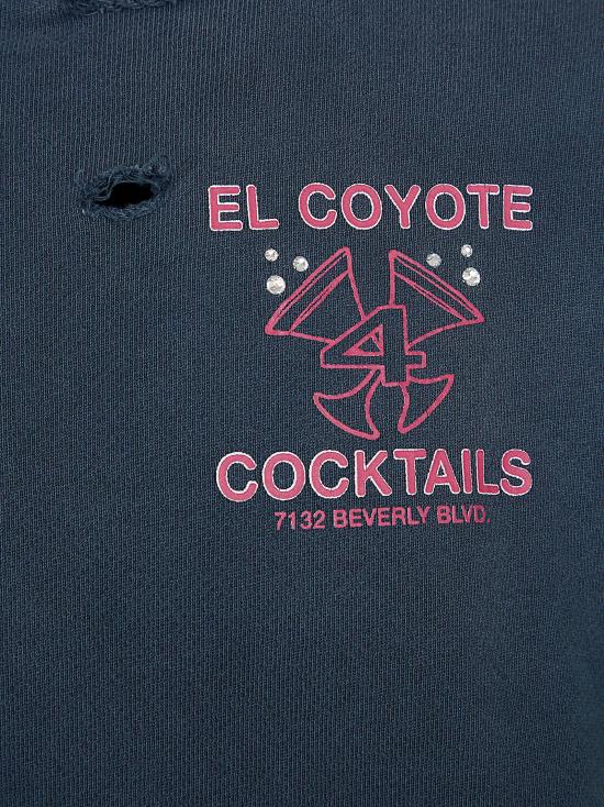 26SS 팔리 할리우드 긴팔 티셔츠 4U001Q3009VBK VBK BLUE - PALY HOLLYWOOD