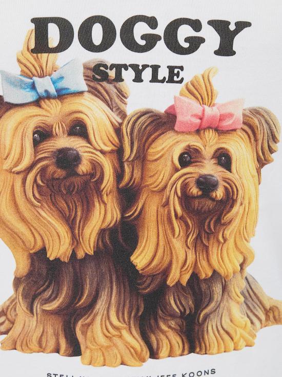 26SS 스텔라 맥카트니 반팔 티셔츠 6J04433 SQA33 9000 PURE WHITE - STELLA MCCARTNEY