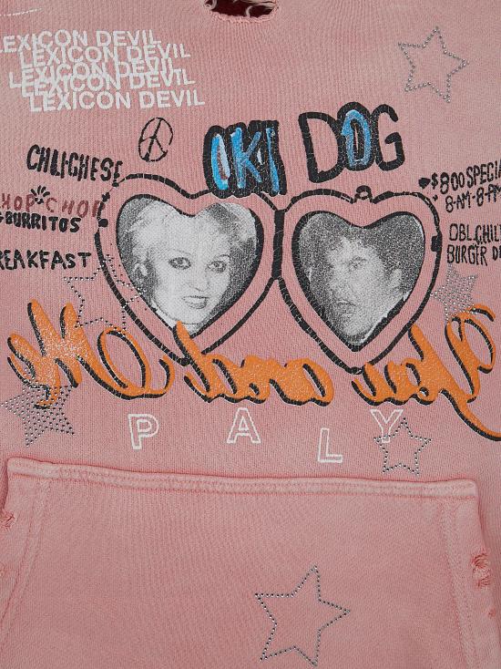 26SS 팔리 할리우드 긴팔 티셔츠 4U005Q3009PNK PNK PINK PURPLE - PALY HOLLYWOOD