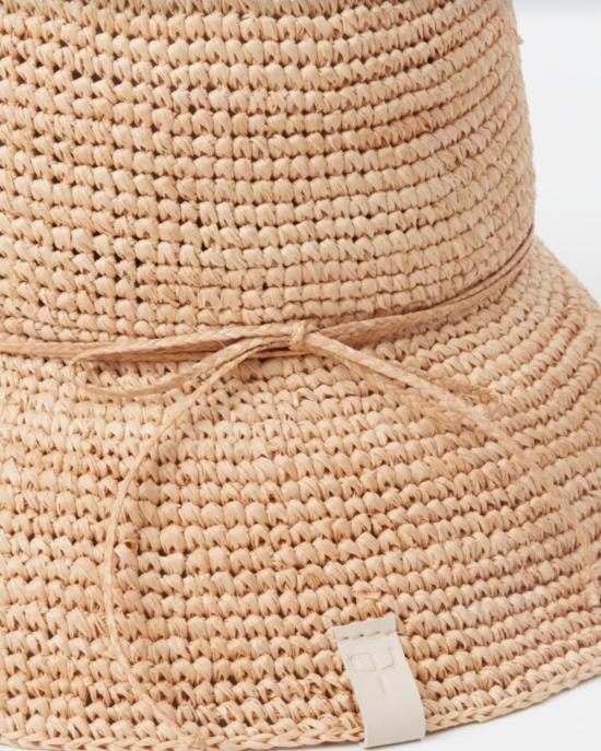  랙앤본 모자 Rag & Bone 크로셰 버킷햇 내추럴 - RAG & BONE