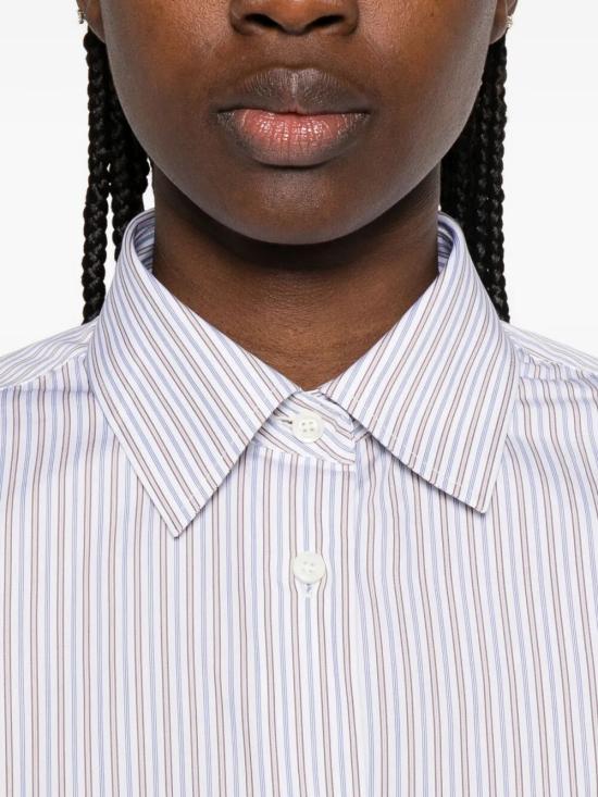 26SS 프라다 셔츠 P493IRSOOO18RG F0S4M STRIPPED - PRADA