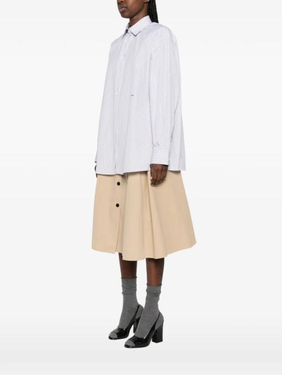 26SS 프라다 셔츠 P493IRSOOO18RG F0S4M STRIPPED - PRADA