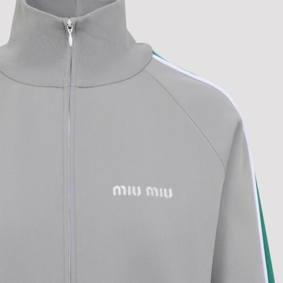 26SS 미우미우 스웨터 MMF00USOOO148O F0Y6M GREY - MIU MIU