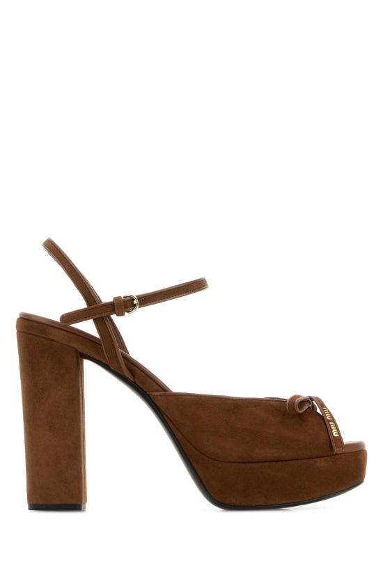 26SS 미우미우 샌들 5XP909F110008 F0316 BROWN