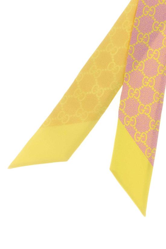26SS 구찌 GG 실크 트윌 리본 8552893G001 5875 PRINTED - GUCCI