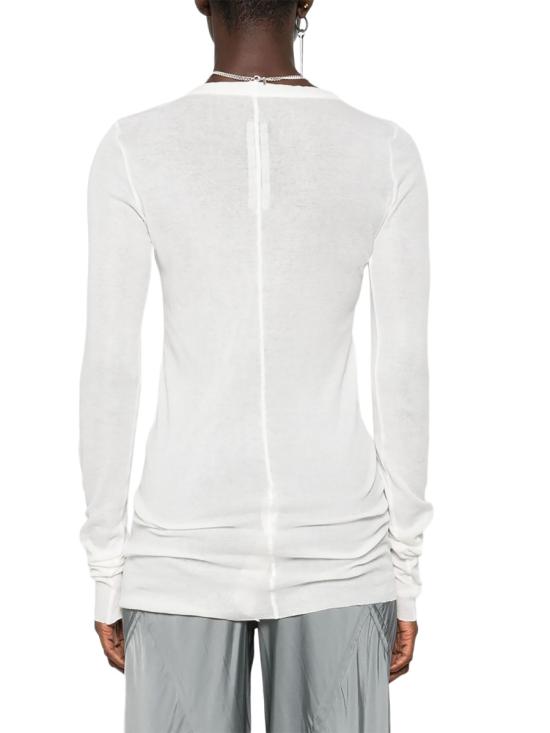 25FW 릭 오웬스 반팔 티셔츠 RP02E4202 MR11 WHITE - RICK OWENS