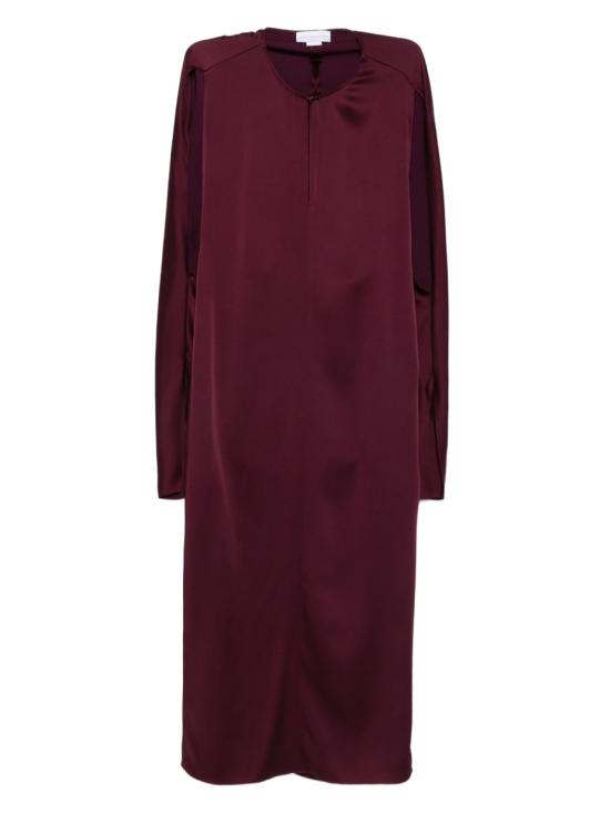 25FW 스텔라 맥카트니 미디 원피스 6A0541 3FU3026017 BORDEAUX